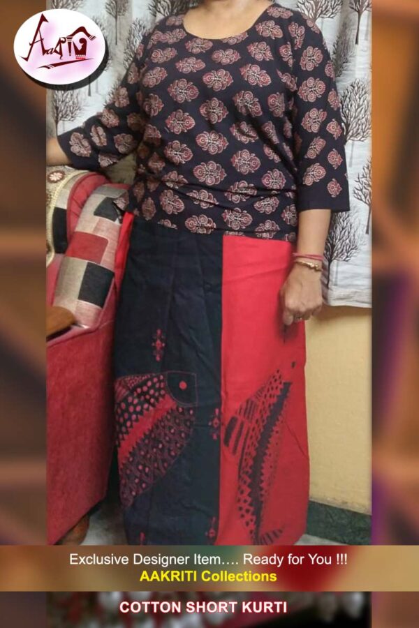 Cotton Kurti & Long Skirt