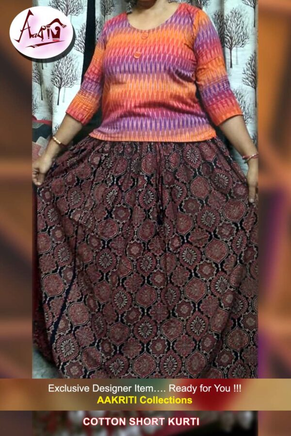 Cotton Kurti and Skirt