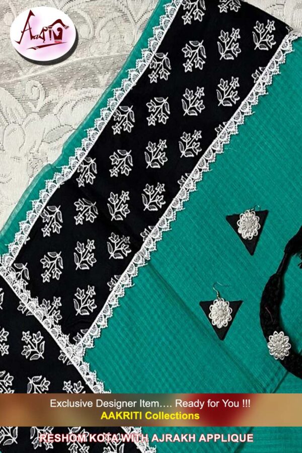 Resham Kota with Applique - Image 2