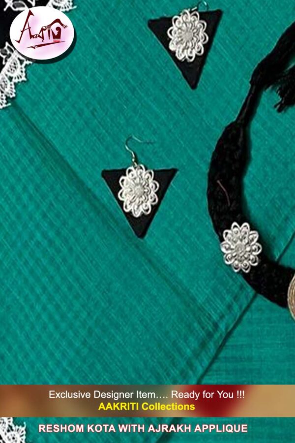Resham Kota with Applique - Image 3